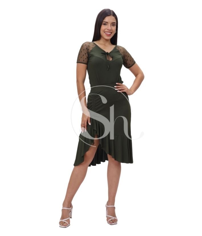 CONJUNTO FALDA /BLUSA